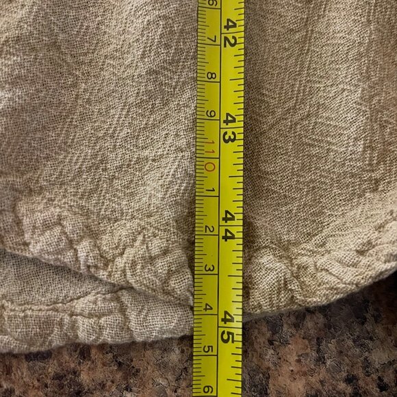 Oh My Gauze Women Dress Size S 2 Oversized Lagenlook Flared Midi Boho Resort - Picture 8 of 8